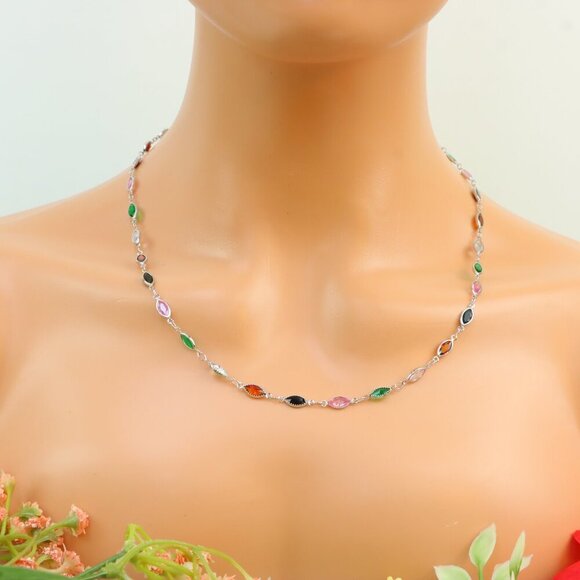 "New Beautiful Design Necklace Chain for Women/Girls, Gift, N796 - Picture 2 of 10